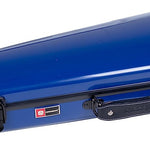 Crossrock Shaped Violin Case CRF1020 - Navy Blue