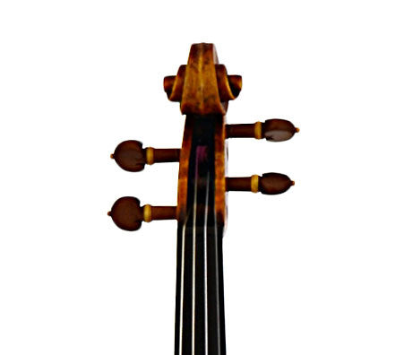Jonathan Li Model 503 Select Stradivari Violin - Scroll