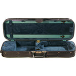 Bobelock 1002 Wooden Oblong Suspension Violin Case - Green