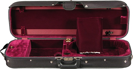 Bobelock 1002 Wooden Oblong Violin Case  - Suspension 4/4