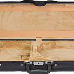 Bobelock 1002 Wooden Oblong Violin Case with Tan Velour Interior