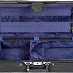 Bobelock 1003 Featherlite Oblong Suspension Violin Case with Blue Velour Interior