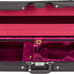 Bobelock 14002 Student Economy Oblong Suspension Case with Red Velvet Interior