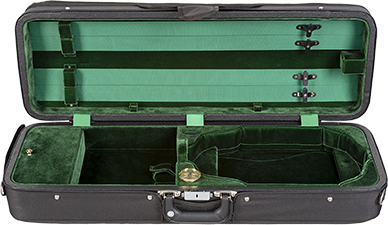 Bobelock 1003 Featherlite Oblong Suspension Violin Case with Velvet Interior