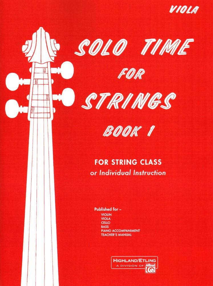 Solo Times for Stings, Viola Book 1