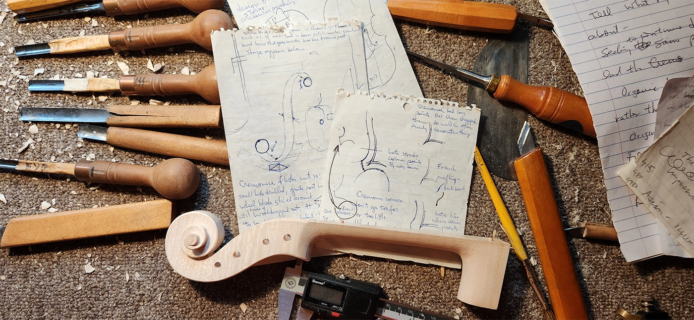 Violin Craftsmanship: A 1976 visit to Charles Beare's London shop