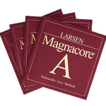 Larsen Magnacore cello strings - A string envelope with set envelopes behind