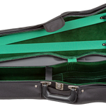 Bobelock Wood Shell Velvet Violin Case - With Suspension