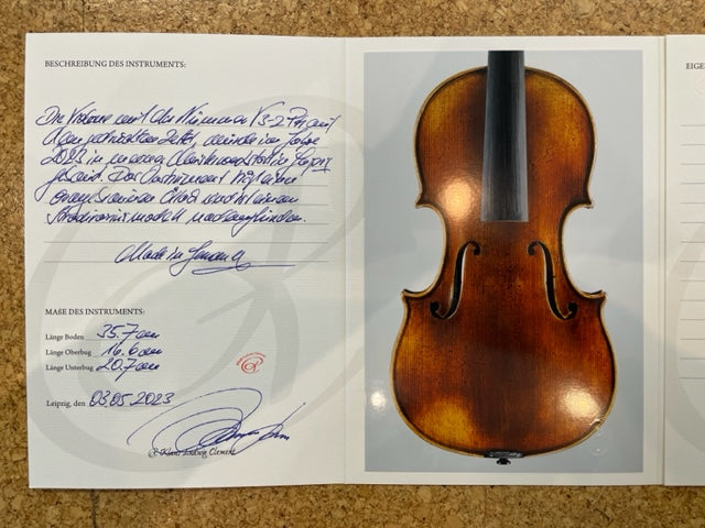 Violons: L'édition définitive 3枚組 Albin L. Paulus 16 ¼” Viola- Markneukirchen, Saxony circa