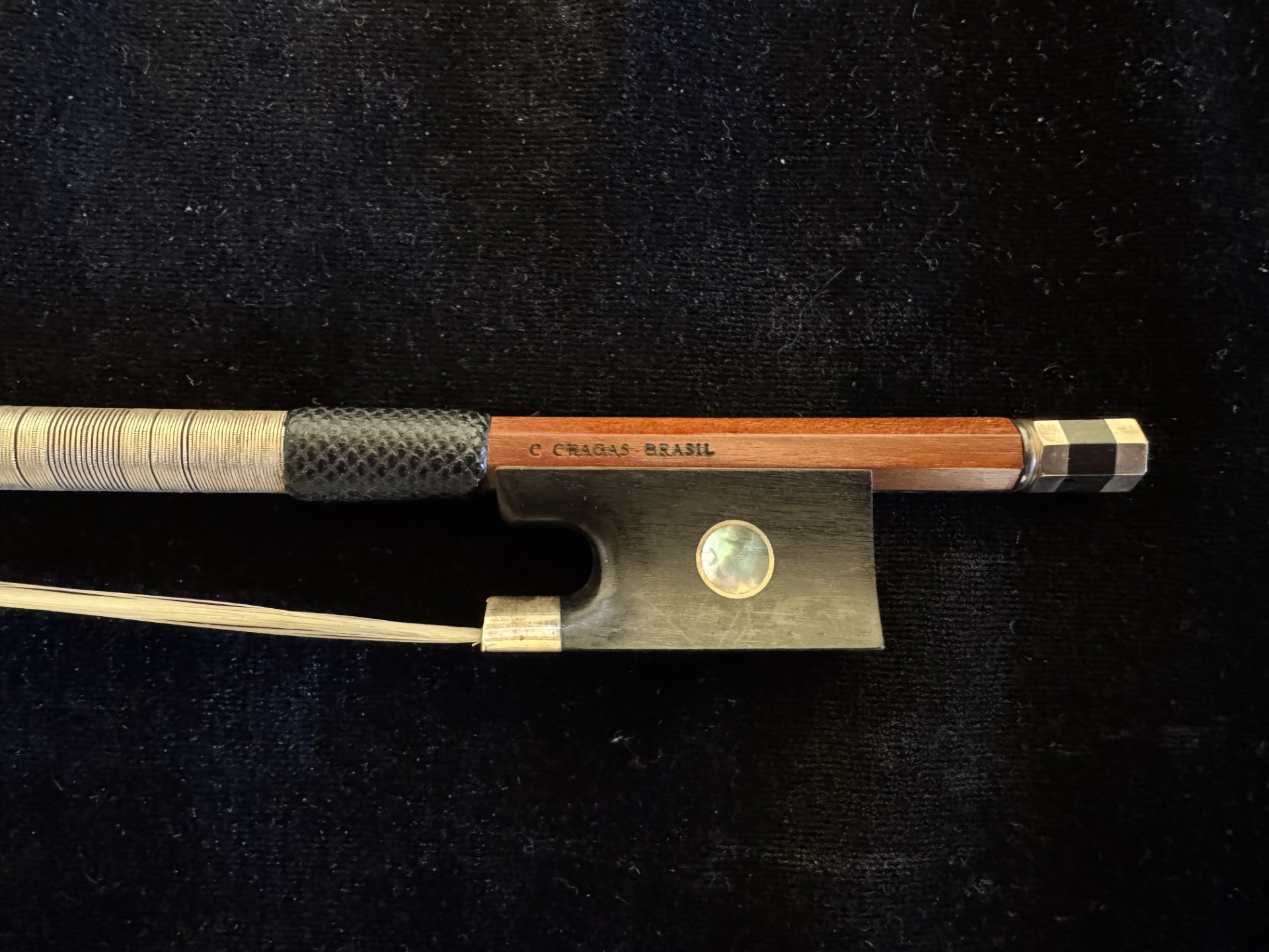 AB Silver Violin Bow 3/4
