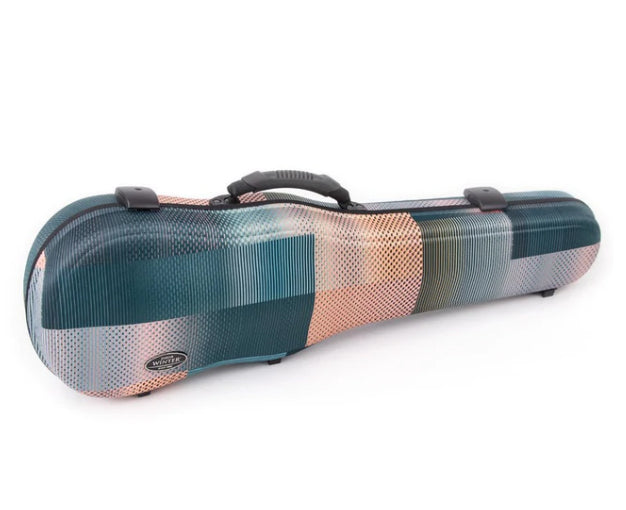 Jakob Winter Artist Line Green Line Shaped Viola Case - 7 Patterns