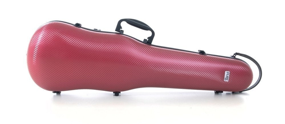 Pure Polycarbonate Shaped Violin Case - Multiple Colors