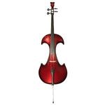 Bridge Draco 4-String Electric Cello Outfit - Red