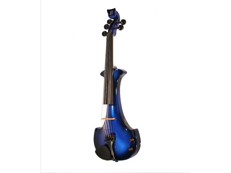 Bridge Lyra 5-String Electric Violin Outfit - Black / Blue