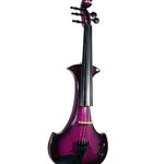 Bridge Lyra 5-String Electric Violin Outfit -  Black Purple