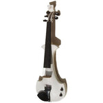 Bridge Lyra 5-String Electric Violin Outfit - Black / White