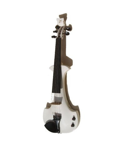 Bridge Lyra 5-String Electric Violin Outfit - Black / White