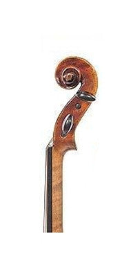 Jay Haide a l'Ancienne Guarneri Violin - Scroll Profile