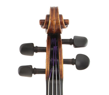 Rudoulf Doetsch Model 701 Stradivari Violin - Scroll View