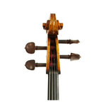 Friedrich Wyss Model 703 Guarneri Cello - Scroll