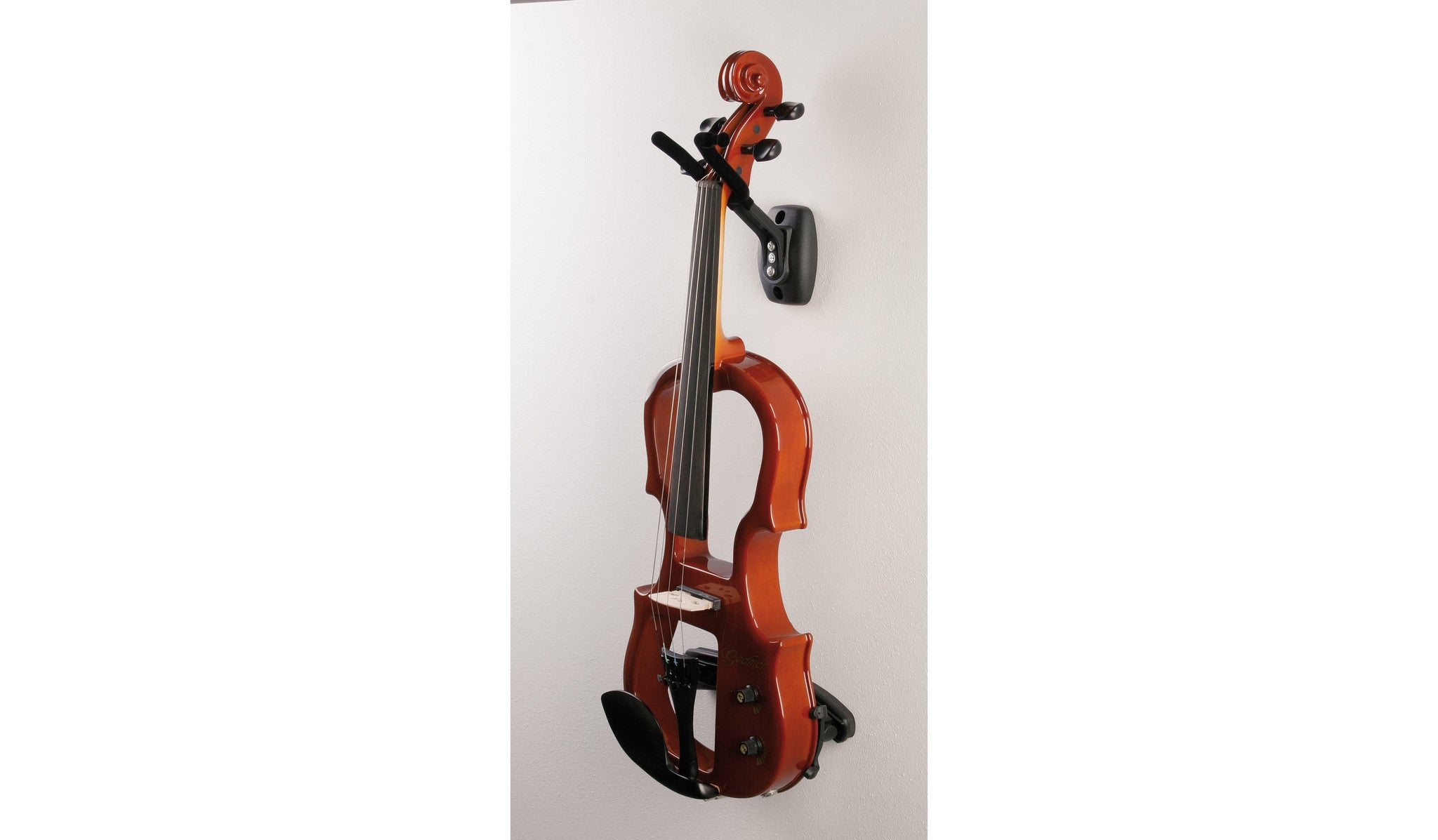 K&M 16580 Violin Wall Mount - With Violin