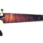 Jordan Violins 5 String Electric Violin - Flamed Maple Sunburst - Back View