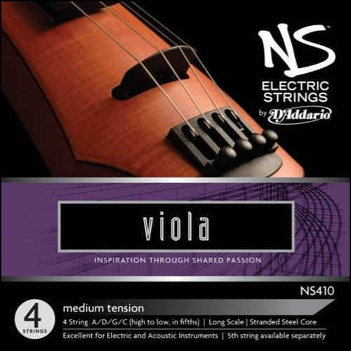 NS Design / D'Addario Electric Viola String Set