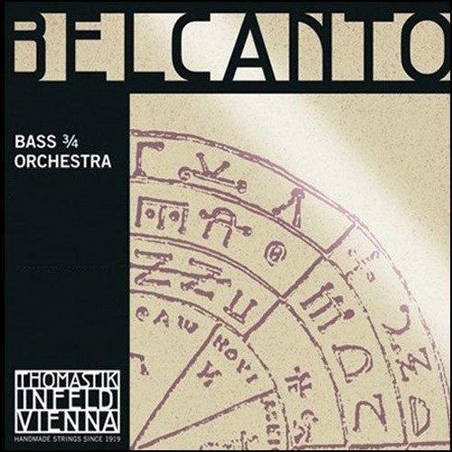 Belcanto Chrome Bass Strings - Ball End