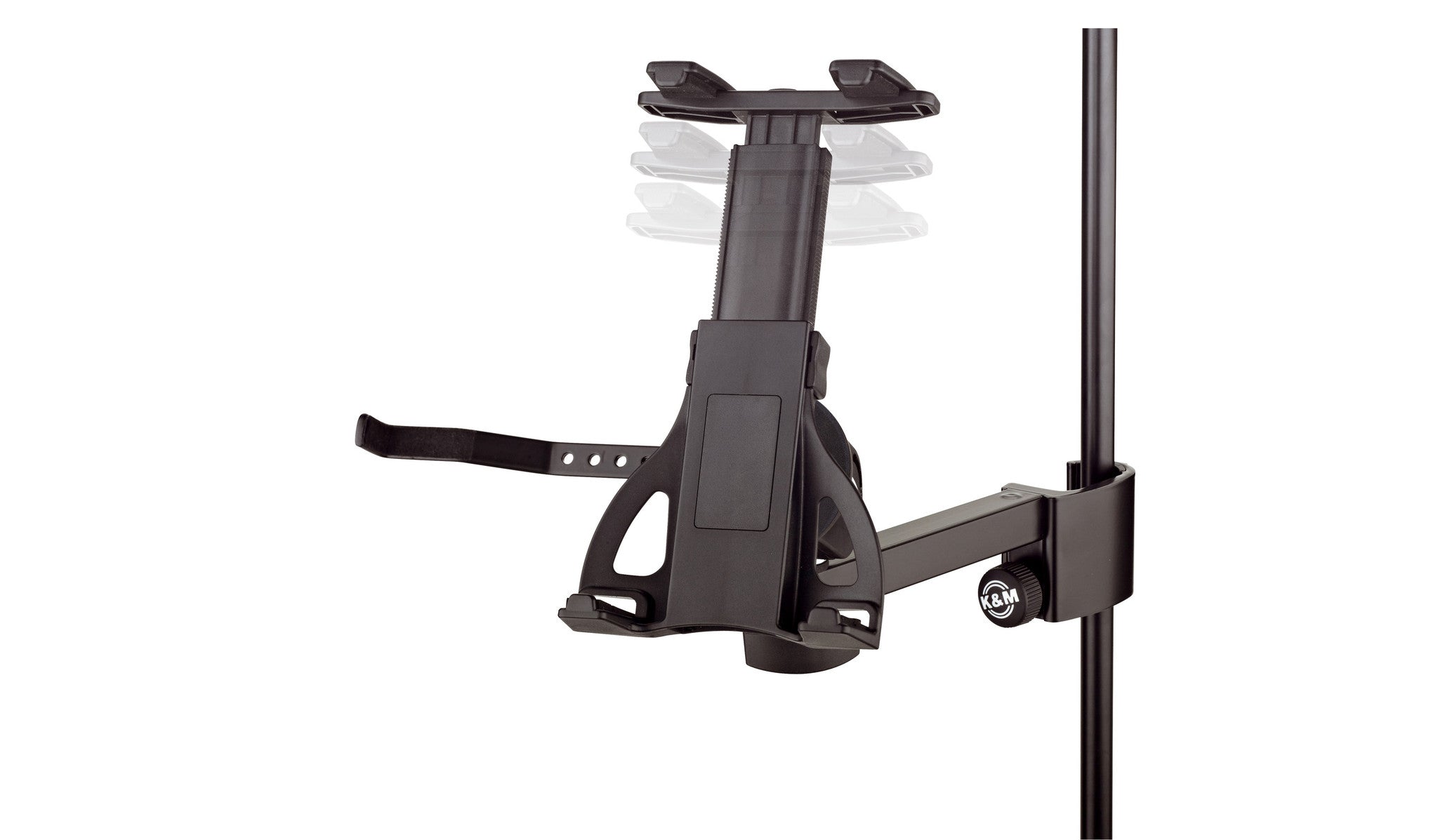 K&M 19740 Universal Tablet Holder - Front Extension