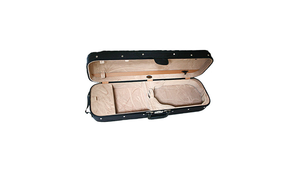 Bobelock 1002 Wooden Oblong Suspension Violin Case - Tan