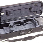 The Bam Stylus 4/4 Violin Case In Black - Inside View