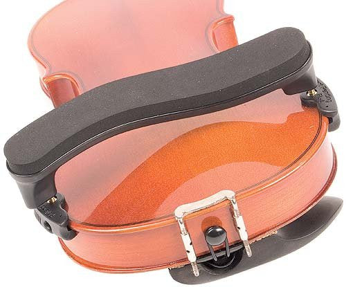 Everest Collapsible Violin Shoulder Rest - On Violin