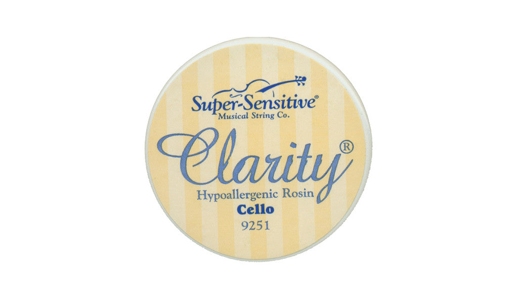 Super-Sensitive Clarity Cello Rosin