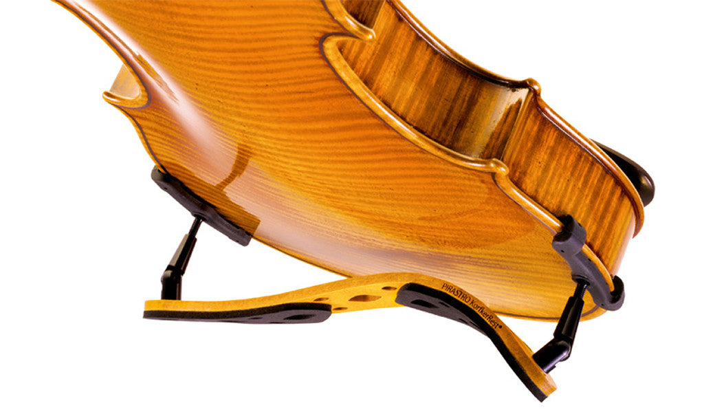 Pirastro KorfkerRest Violin Shoulder Rest - On Violin