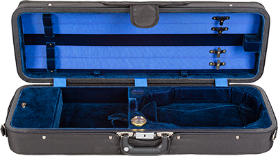 Bobelock 1003 Featherlite Oblong Suspension Violin Case with Velvet Interior
