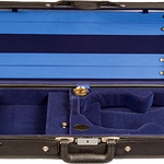 Bobelock 14002 Student Economy Oblong Suspension Case with Blue Velvet Interior