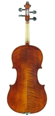 Geoffrey Antique Model Violin available at The Long Island Violin Shop - back view