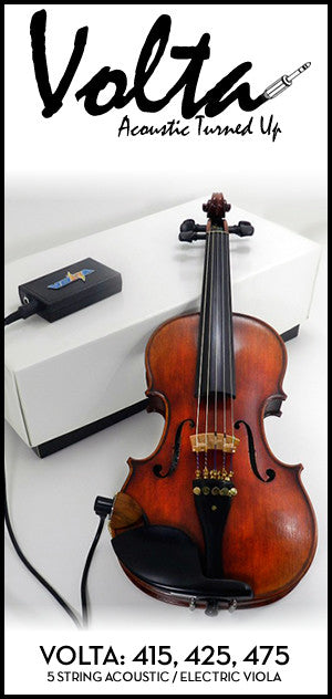 Volta 400 Series Acoustic Electric Viola - 5 String